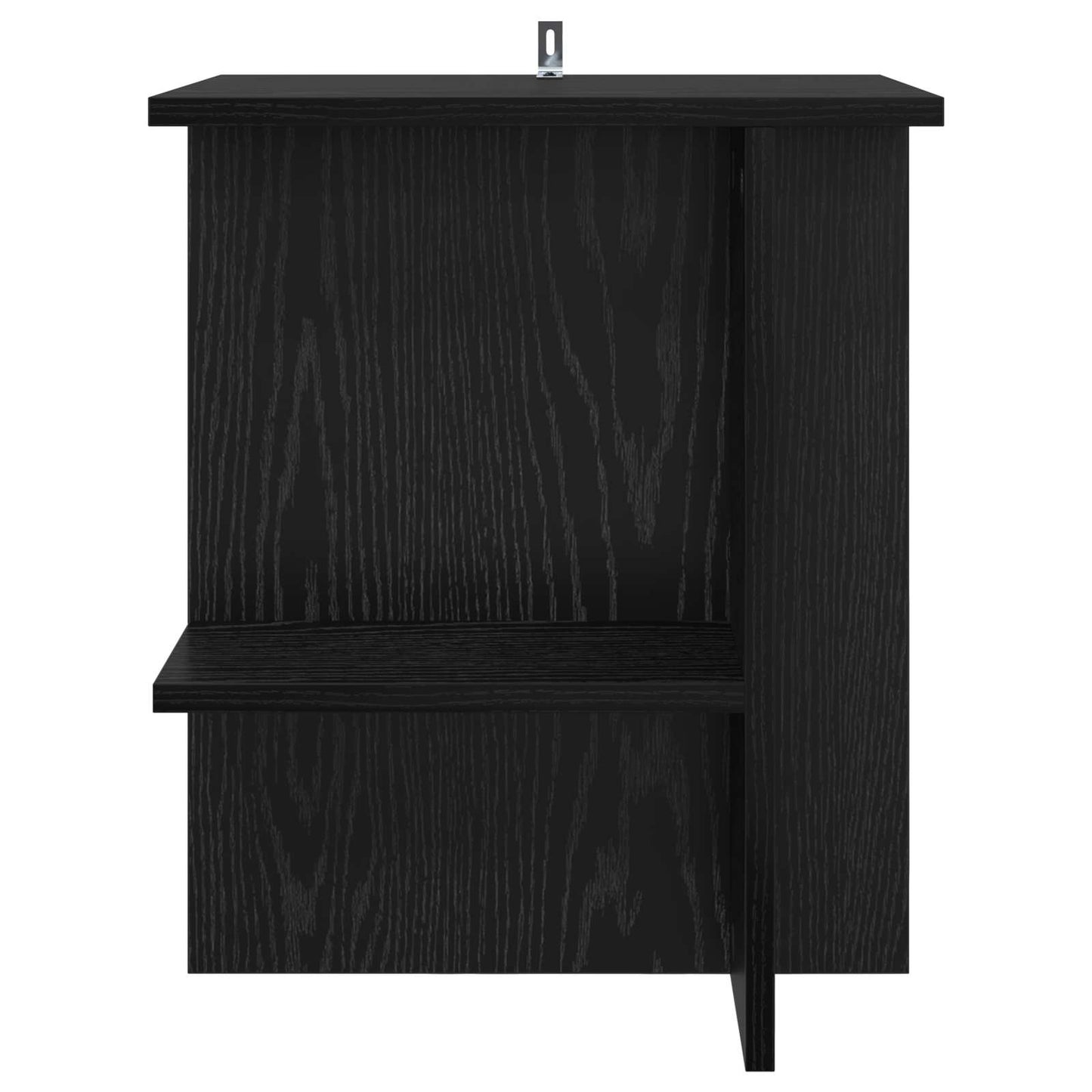 vidaXL Coffee Table Black Oak 40 x 30 x 49 cm Engineered Wood