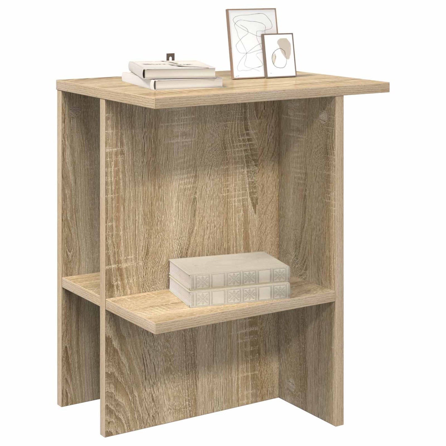 vidaXL Coffee Table Sonoma Oak 40 x 30 x 49 cm Engineered Wood