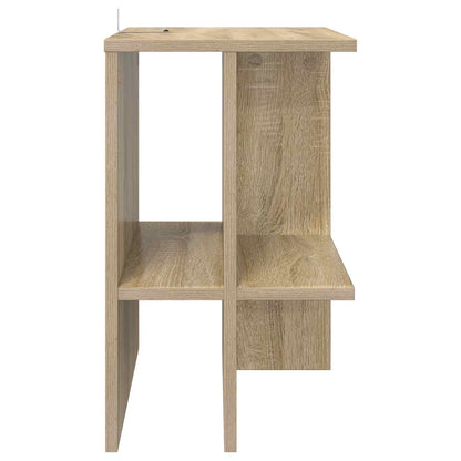 vidaXL Coffee Table Sonoma Oak 40 x 30 x 49 cm Engineered Wood