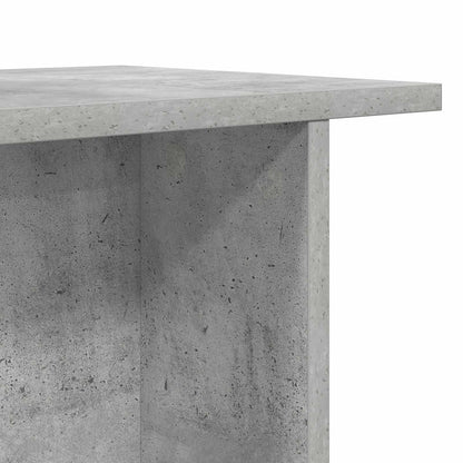 vidaXL Coffee Table Concrete Grey 40 x 30 x 49 cm Engineered Wood