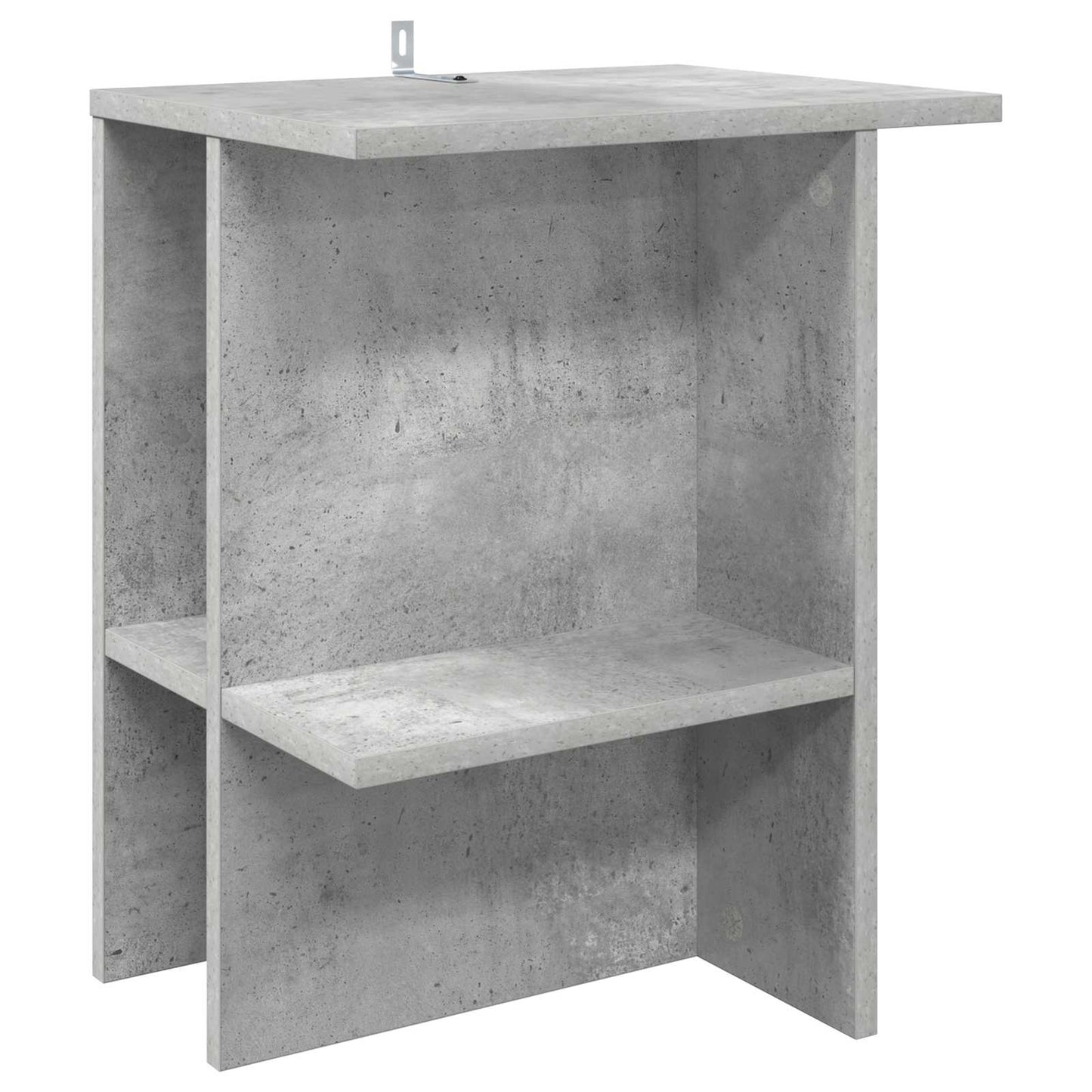 vidaXL Coffee Table 2 pcs Concrete Grey 40 x 30 x 49 cm