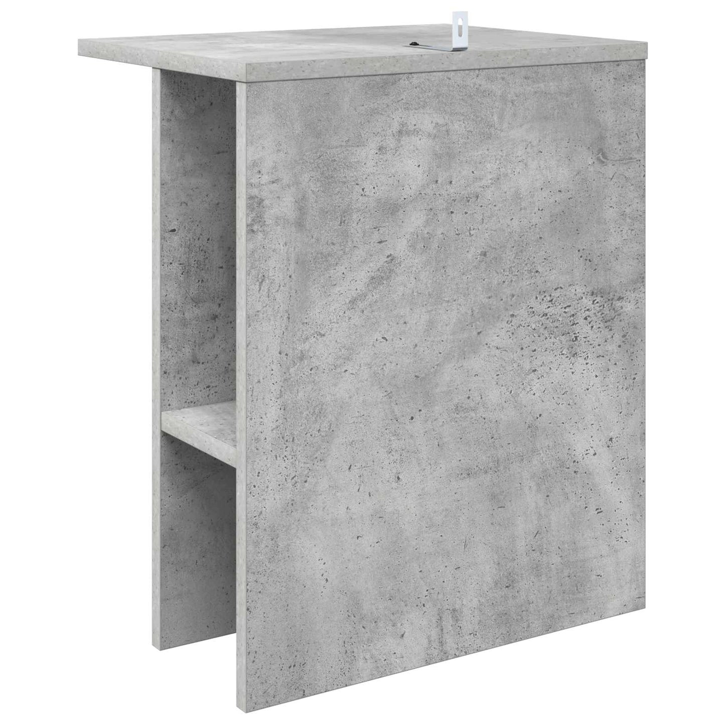 vidaXL Coffee Table 2 pcs Concrete Grey 40 x 30 x 49 cm