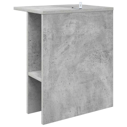 vidaXL Coffee Table 2 pcs Concrete Grey 40 x 30 x 49 cm