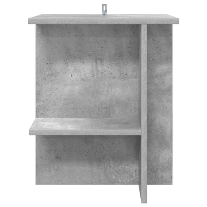 vidaXL Coffee Table 2 pcs Concrete Grey 40 x 30 x 49 cm