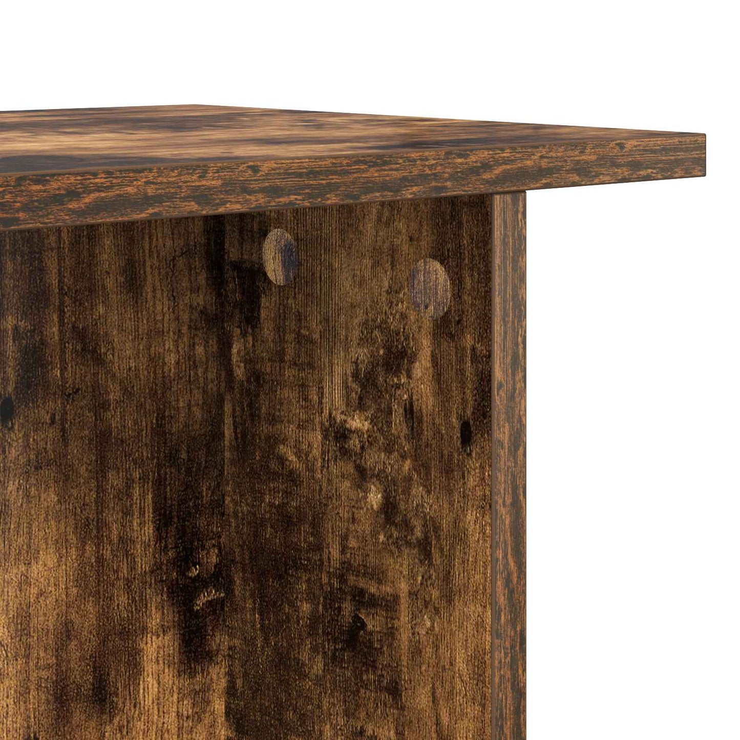 vidaXL Coffee Table 2 pcs Smoked Oak 40 x 30 x 49 cm Engineered Wood