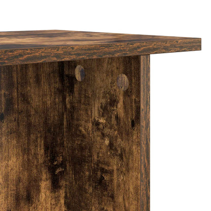 vidaXL Coffee Table 2 pcs Smoked Oak 40 x 30 x 49 cm Engineered Wood
