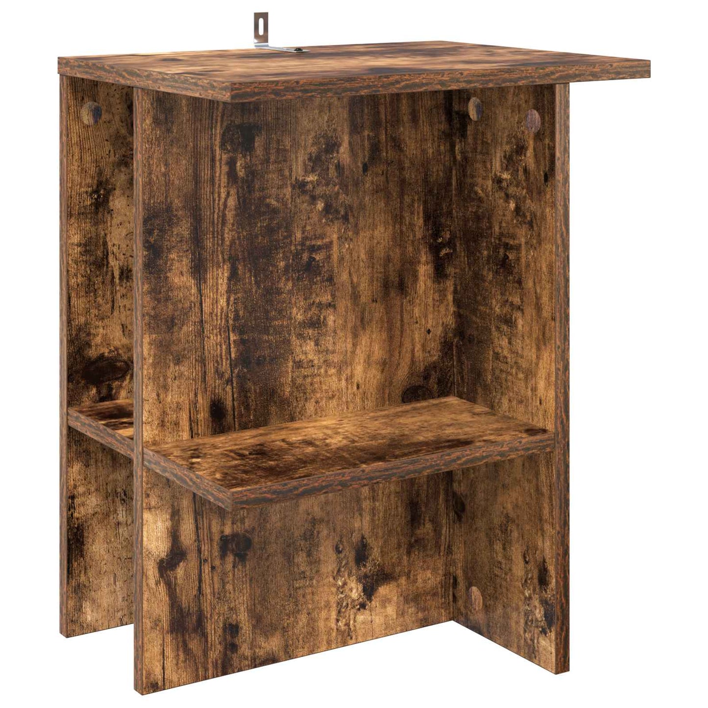 vidaXL Coffee Table 2 pcs Smoked Oak 40 x 30 x 49 cm Engineered Wood