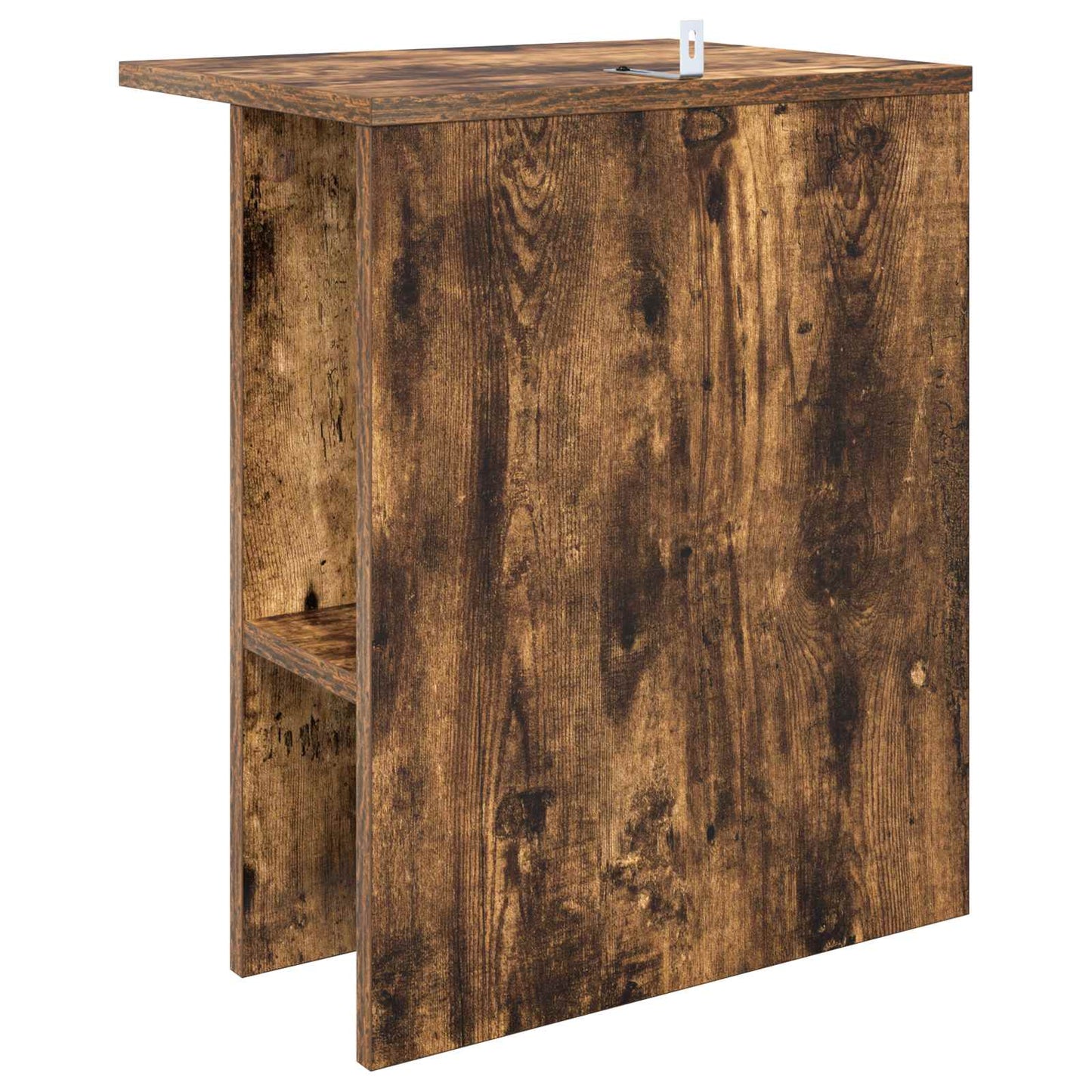vidaXL Coffee Table 2 pcs Smoked Oak 40 x 30 x 49 cm Engineered Wood