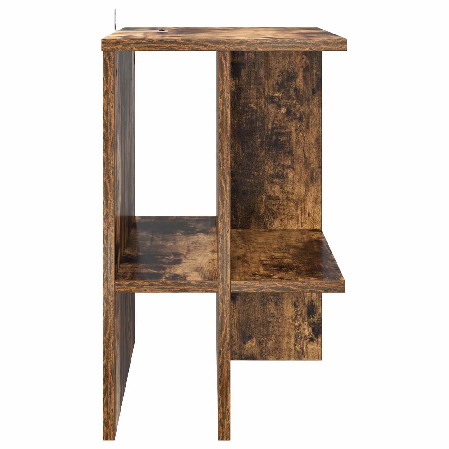 vidaXL Coffee Table 2 pcs Smoked Oak 40 x 30 x 49 cm Engineered Wood