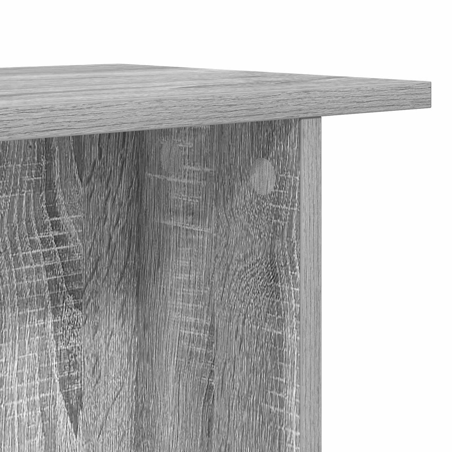 vidaXL Coffee Table Grey Sonoma 40 x 30 x 49 cm Engineered Wood