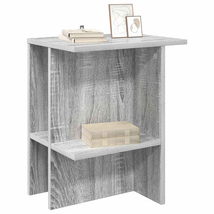 vidaXL Coffee Table Grey Sonoma 40 x 30 x 49 cm Engineered Wood