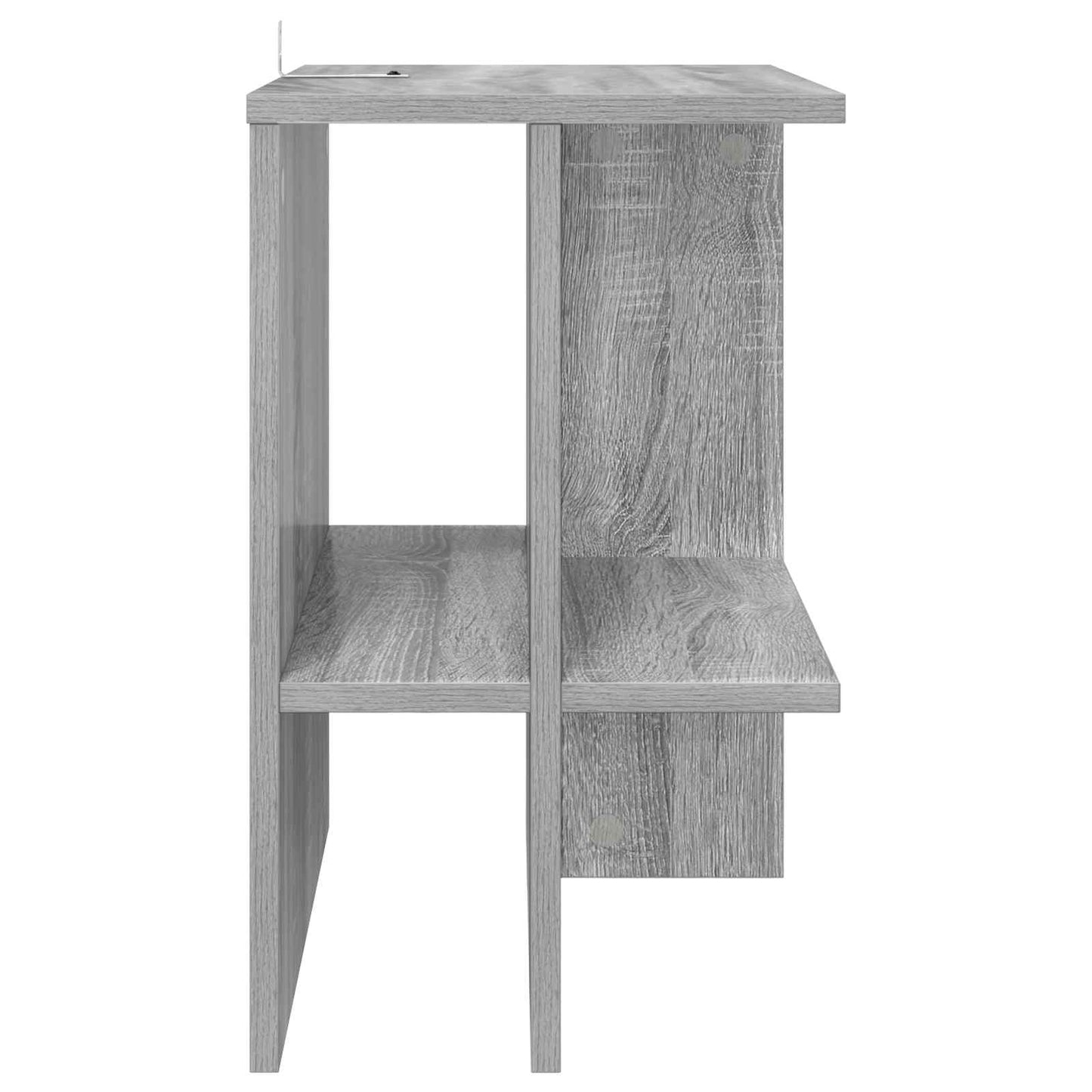 vidaXL Coffee Table Grey Sonoma 40 x 30 x 49 cm Engineered Wood