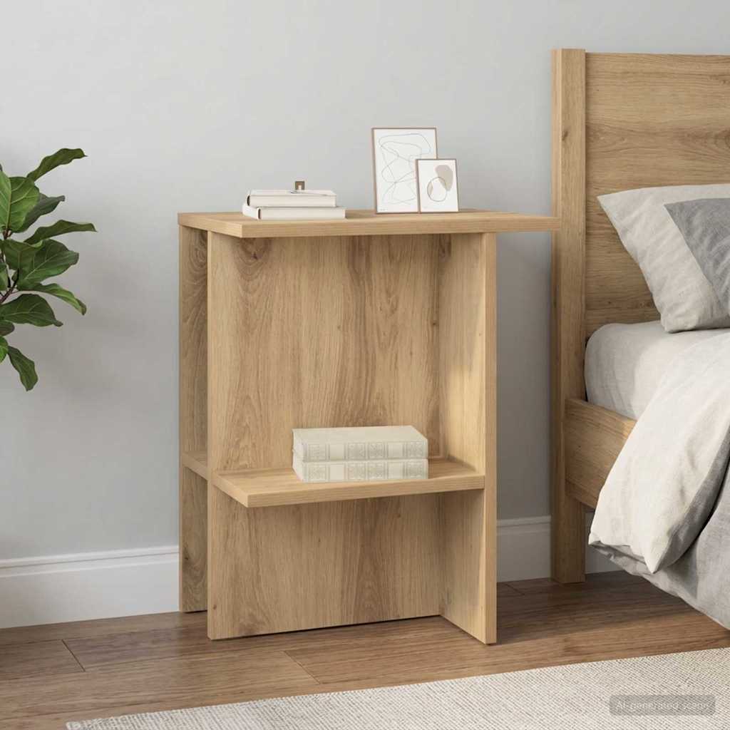 vidaXL Coffee Table Artisan Oak 40 x 30 x 49 cm Engineered Wood
