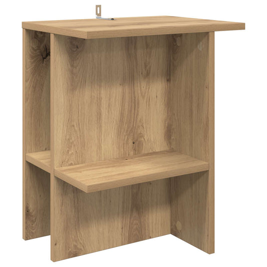 vidaXL Coffee Table Artisan Oak 40 x 30 x 49 cm Engineered Wood