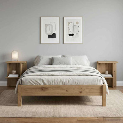vidaXL Coffee Table 2 pcs Artisan Oak 40 x 30 x 49 cm Engineered Wood