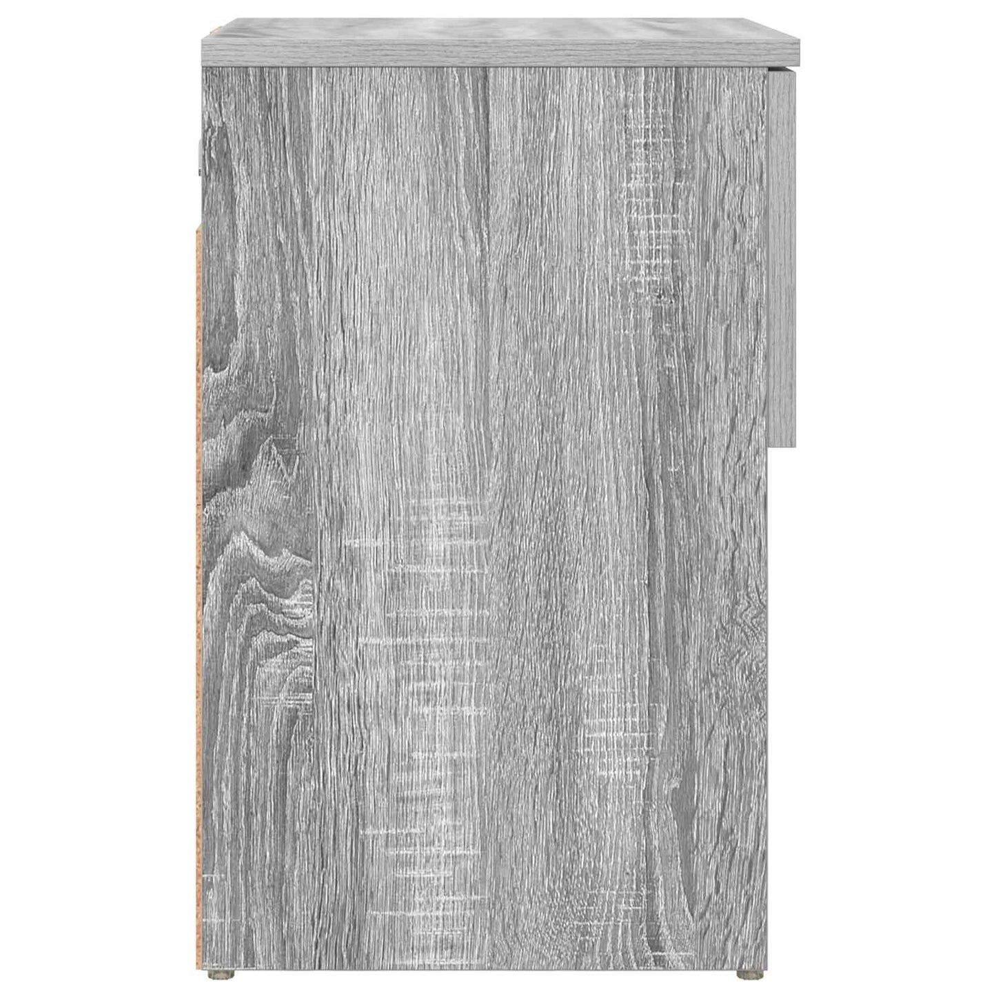 vidaXL Bed Cabinet 2 pcs Grey Sonoma 29 x 31.5 x 49 cm Engineered Wood