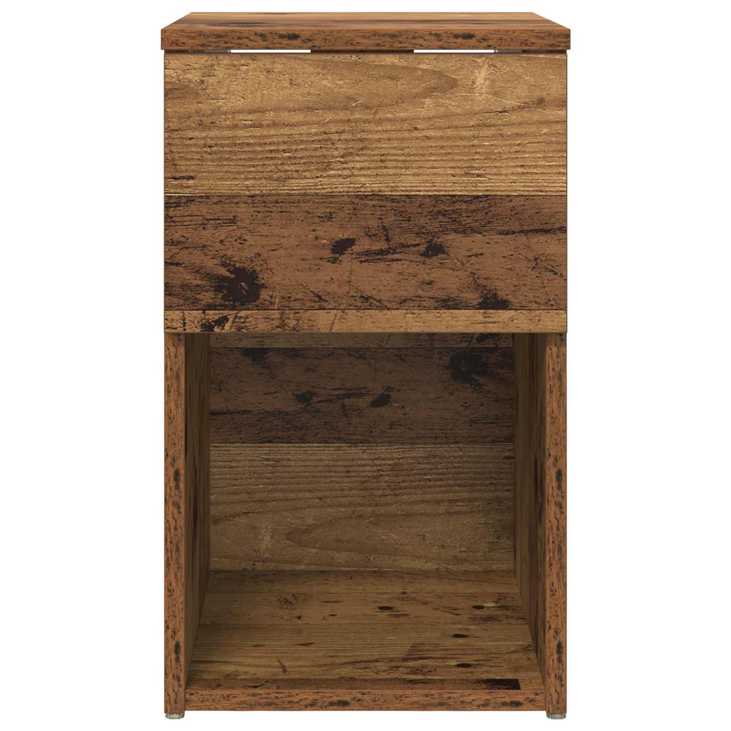 vidaXL Bed Cabinet 2 pcs Old Wood 29 x 31.5 x 49 cm Engineered Wood