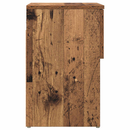 vidaXL Bed Cabinet 2 pcs Old Wood 29 x 31.5 x 49 cm Engineered Wood