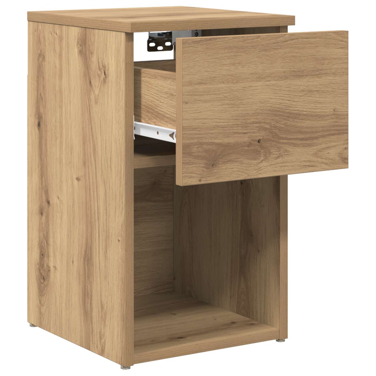 vidaXL Bed Cabinet 2 pcs Artisan Oak 29 x 31.5 x 49 cm Engineered Wood