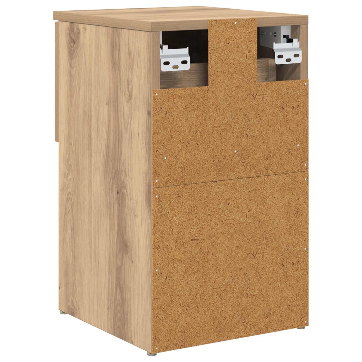 vidaXL Bed Cabinet 2 pcs Artisan Oak 29 x 31.5 x 49 cm Engineered Wood