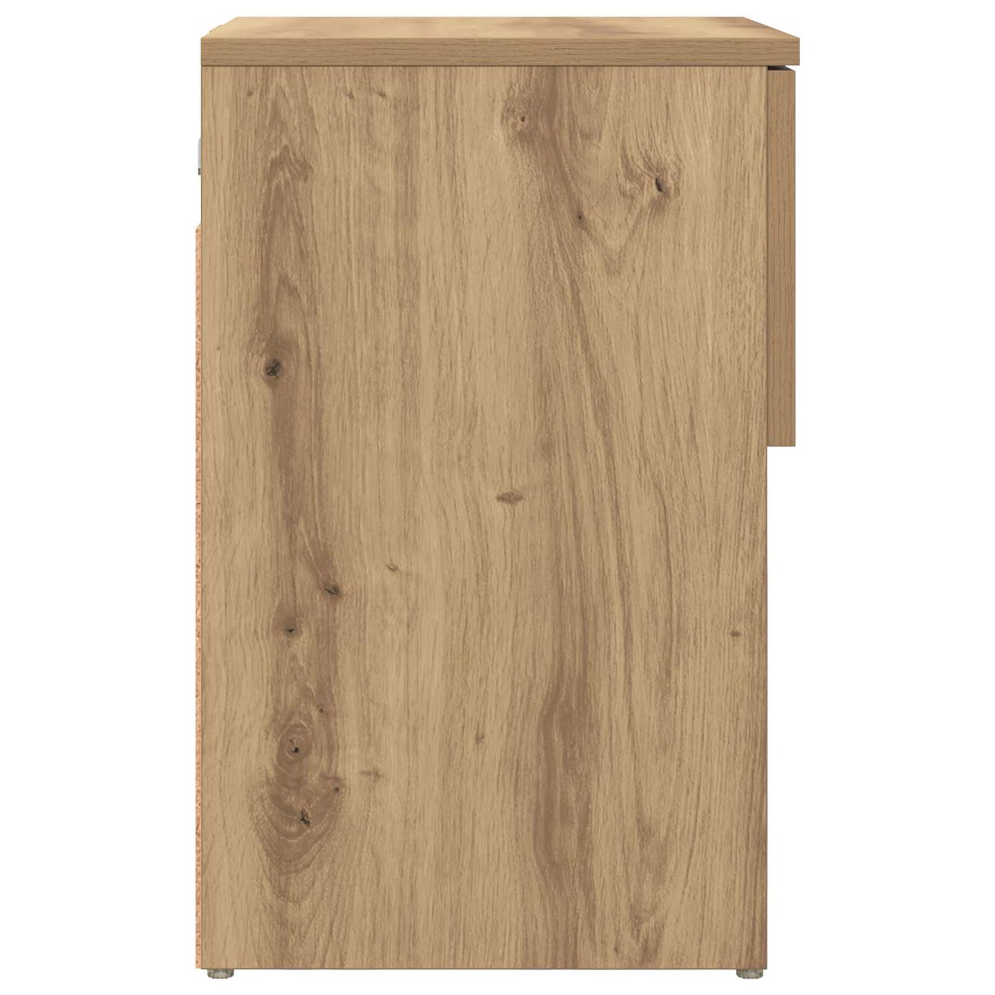 vidaXL Bed Cabinet 2 pcs Artisan Oak 29 x 31.5 x 49 cm Engineered Wood