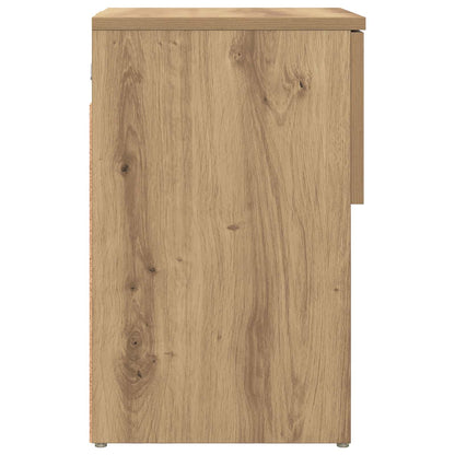 vidaXL Bed Cabinet 2 pcs Artisan Oak 29 x 31.5 x 49 cm Engineered Wood