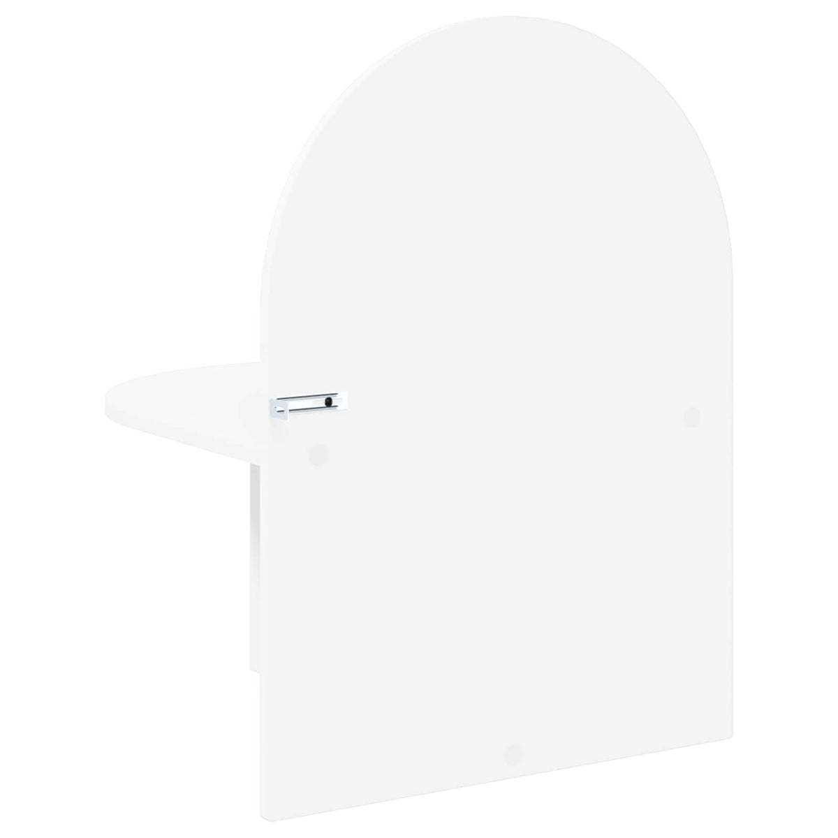 vidaXL Bedside Table White 48 x 49 x 65 cm Engineered Wood