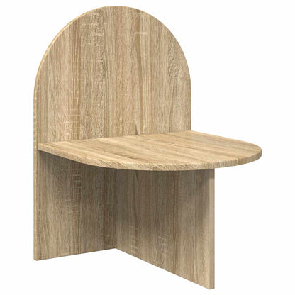 vidaXL Bedside Table Sonoma Oak 48 x 49 x 65 cm Engineered Wood