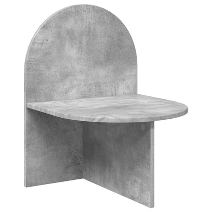 vidaXL Bedside Table Concrete Grey 48 x 49 x 65 cm Engineered Wood