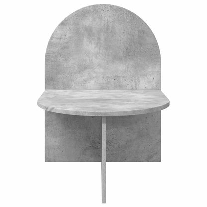 vidaXL Bedside Table Concrete Grey 48 x 49 x 65 cm Engineered Wood