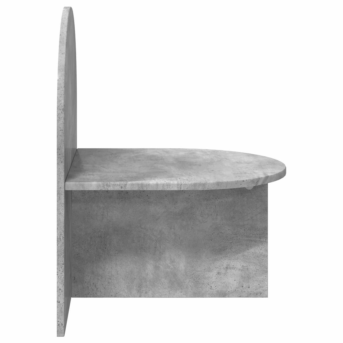 vidaXL Bedside Table Concrete Grey 48 x 49 x 65 cm Engineered Wood
