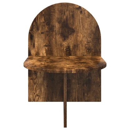 vidaXL Bedside Table Smoked Oak 48 x 49 x 65 cm Engineered Wood