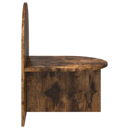 vidaXL Bedside Table 2 pcs Smoked Oak 48 x 49 x 65 cm Engineered Wood