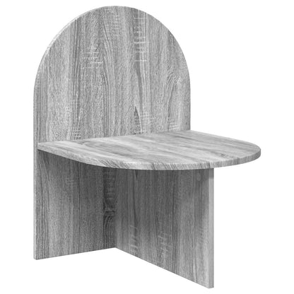 vidaXL Bedside Table 2 pcs Grey Sonoma 48 x 49 x 65 cm Engineered Wood