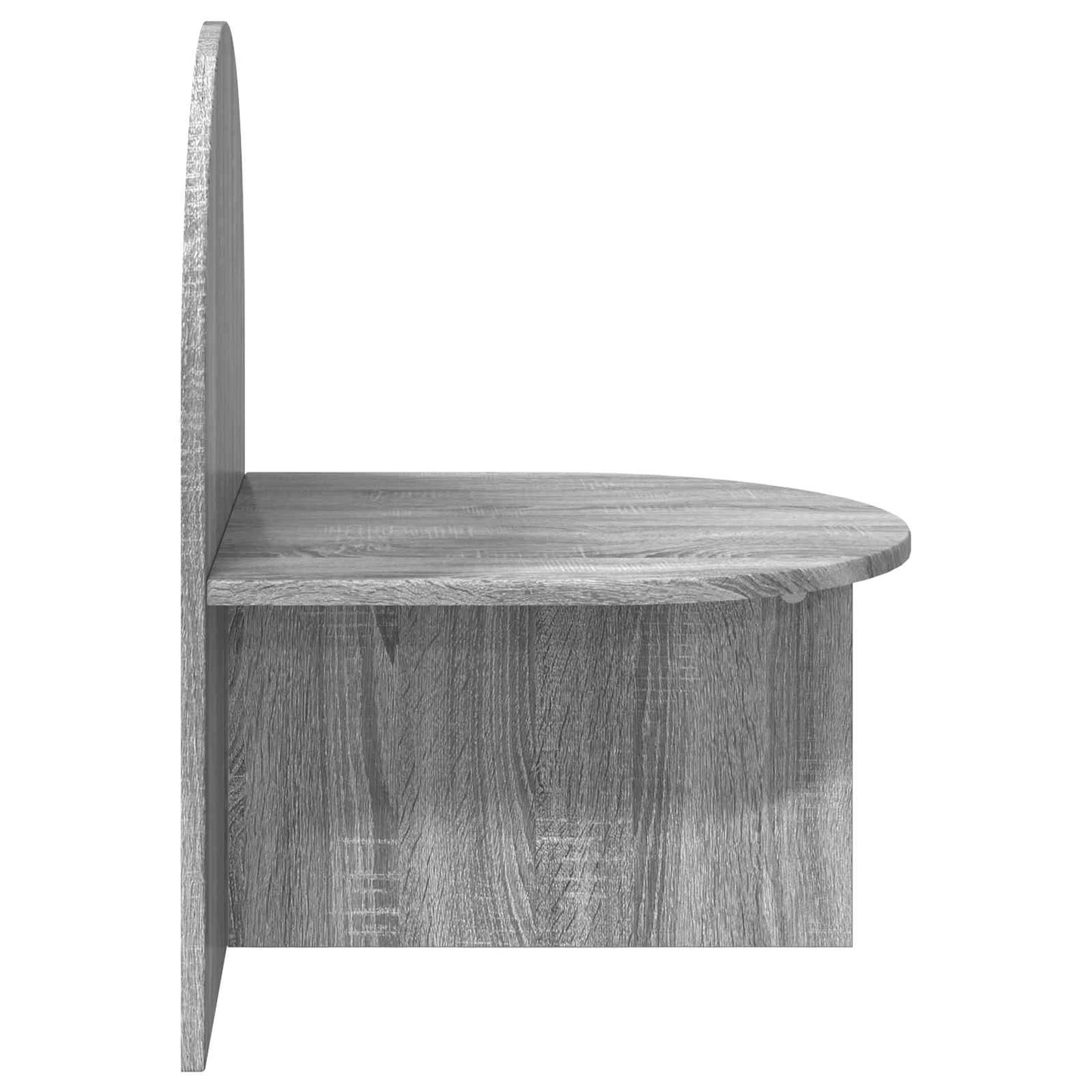 vidaXL Bedside Table 2 pcs Grey Sonoma 48 x 49 x 65 cm Engineered Wood