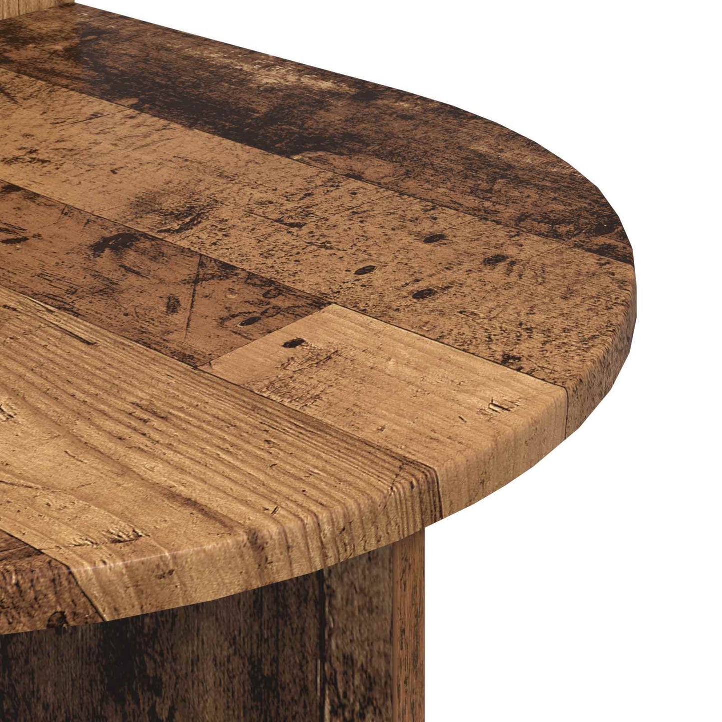 vidaXL Bedside Table Old Wood 48 x 49 x 65 cm Engineered Wood