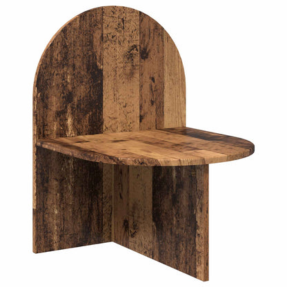 vidaXL Bedside Table Old Wood 48 x 49 x 65 cm Engineered Wood