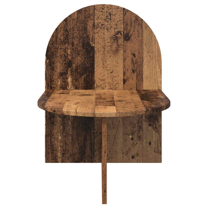 vidaXL Bedside Table Old Wood 48 x 49 x 65 cm Engineered Wood