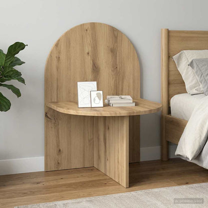 vidaXL Bedside Table 2 pcs Artisan Oak 48 x 49 x 65 cm Engineered Wood