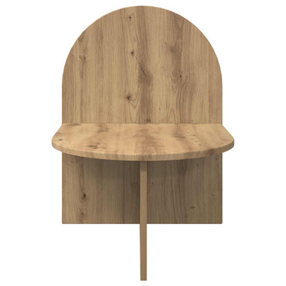 vidaXL Bedside Table Artisan Oak 48 x 49 x 65 cm Engineered Wood