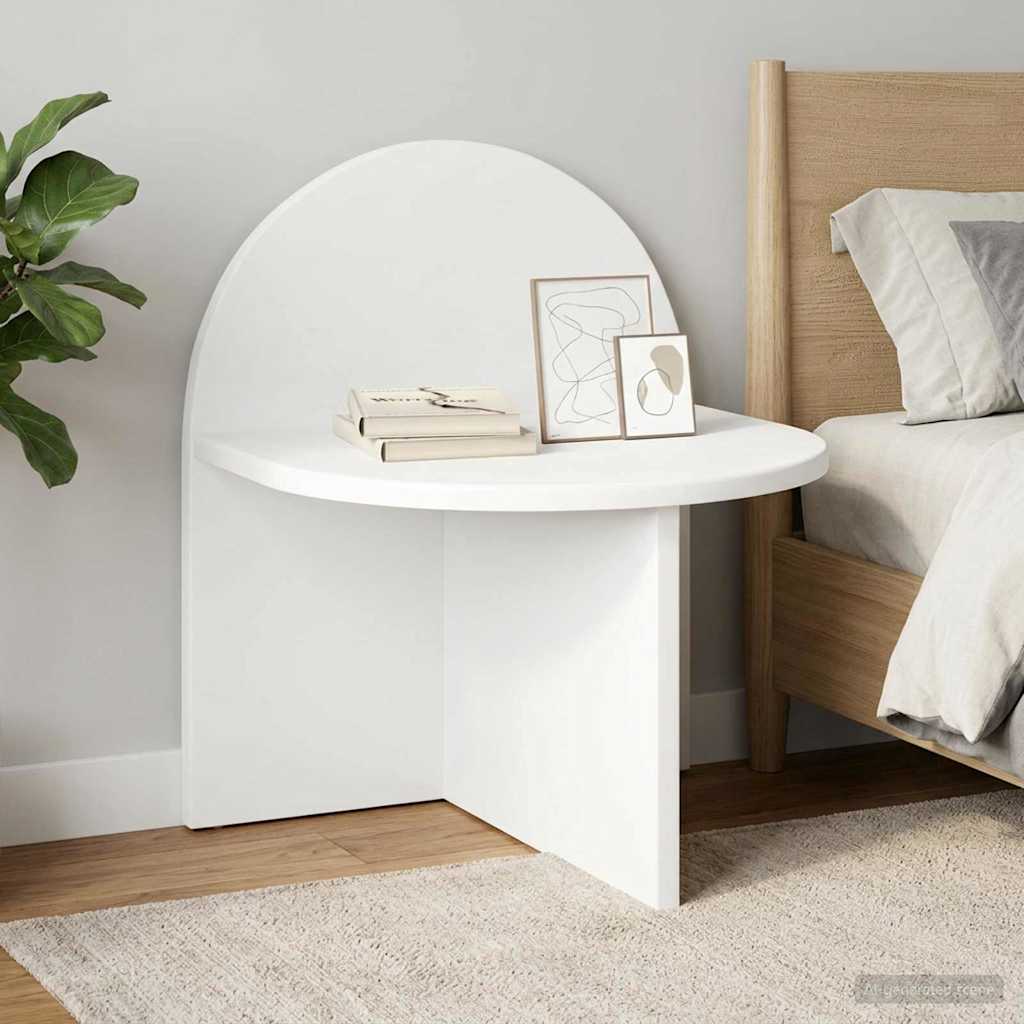 vidaXL Bedside Table 2 pcs White 40 x 35.5 x 45.5 cm Engineered Wood