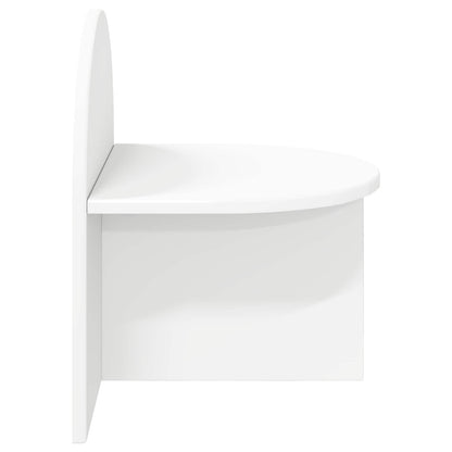 vidaXL Bedside Table 2 pcs White 40 x 35.5 x 45.5 cm Engineered Wood
