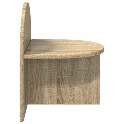 vidaXL Bedside Table Sonoma Oak 40 x 35.5 x 45.5 cm Engineered Wood