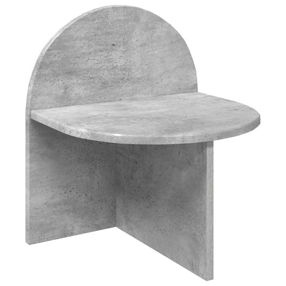 vidaXL Bedside Table 2 pcs Concrete Grey 40 x 35.5 x 45.5 cm