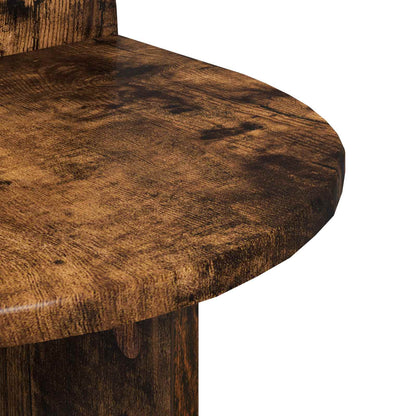 vidaXL Bedside Table Smoked Oak 40 x 35.5 x 45.5 cm Engineered Wood
