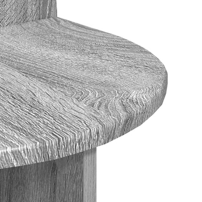 vidaXL Bedside Table Grey Sonoma 40 x 35.5 x 45.5 cm Engineered Wood