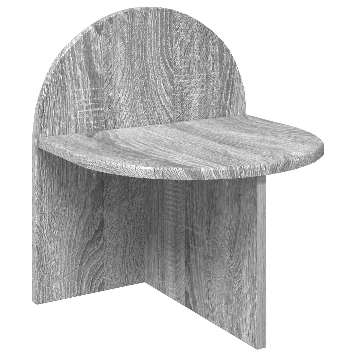 vidaXL Bedside Table Grey Sonoma 40 x 35.5 x 45.5 cm Engineered Wood