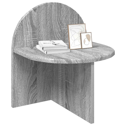 vidaXL Bedside Table Grey Sonoma 40 x 35.5 x 45.5 cm Engineered Wood