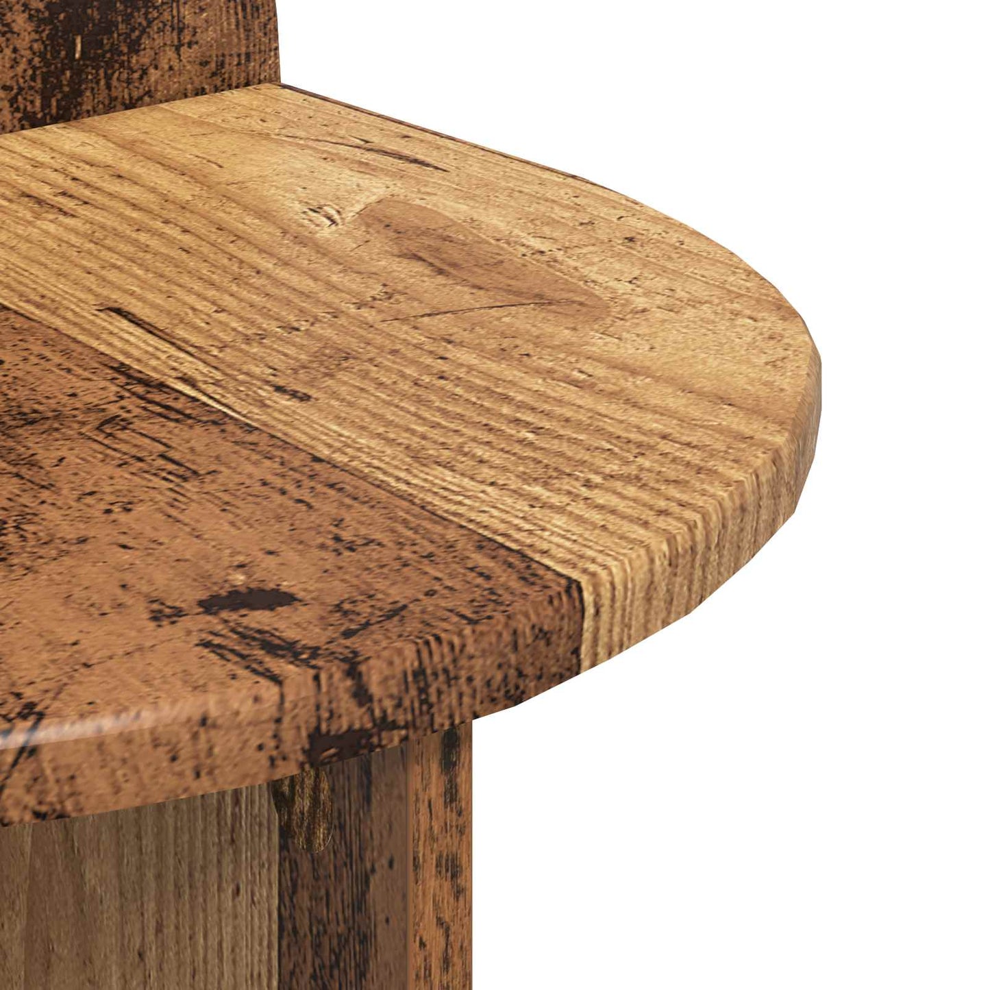 vidaXL Bedside Table Old Wood 40 x 35.5 x 45.5 cm Engineered Wood