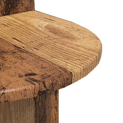 vidaXL Bedside Table Old Wood 40 x 35.5 x 45.5 cm Engineered Wood